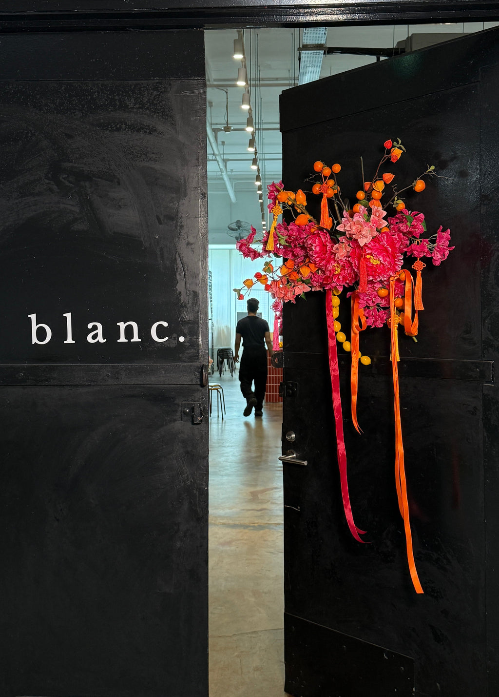 Chinese New Year Floral Swag