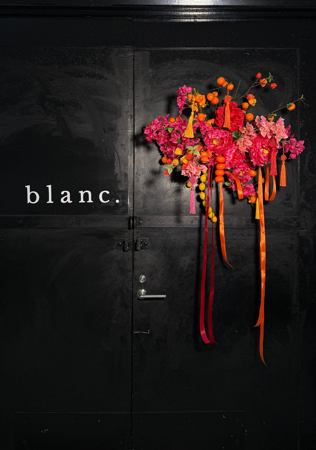 Chinese New Year Floral Swag