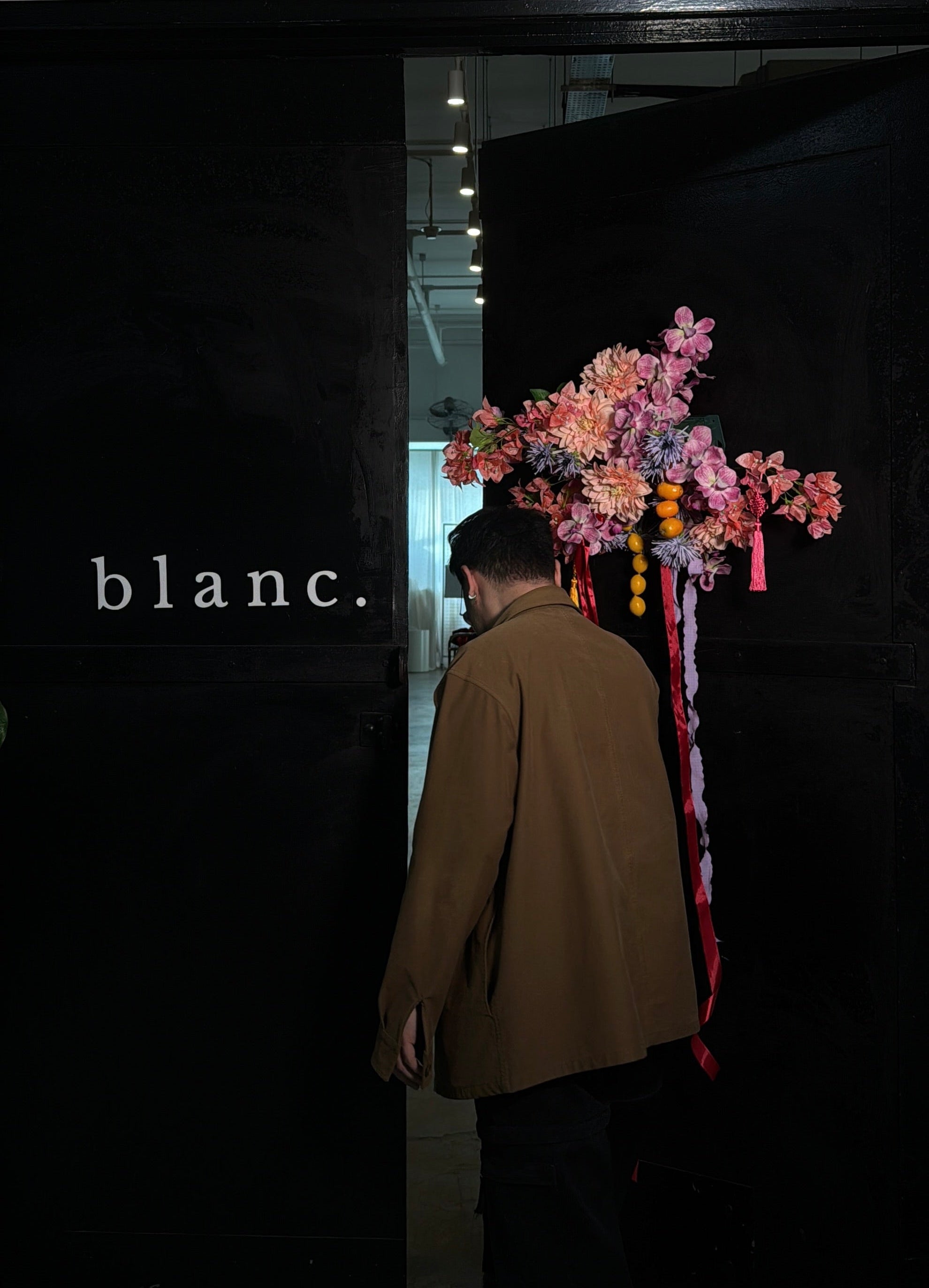 Chinese New Year Floral Swag